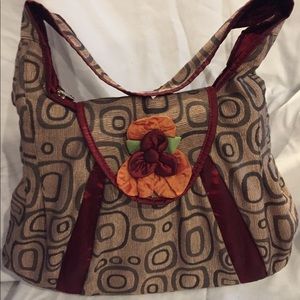 Fabric handbag